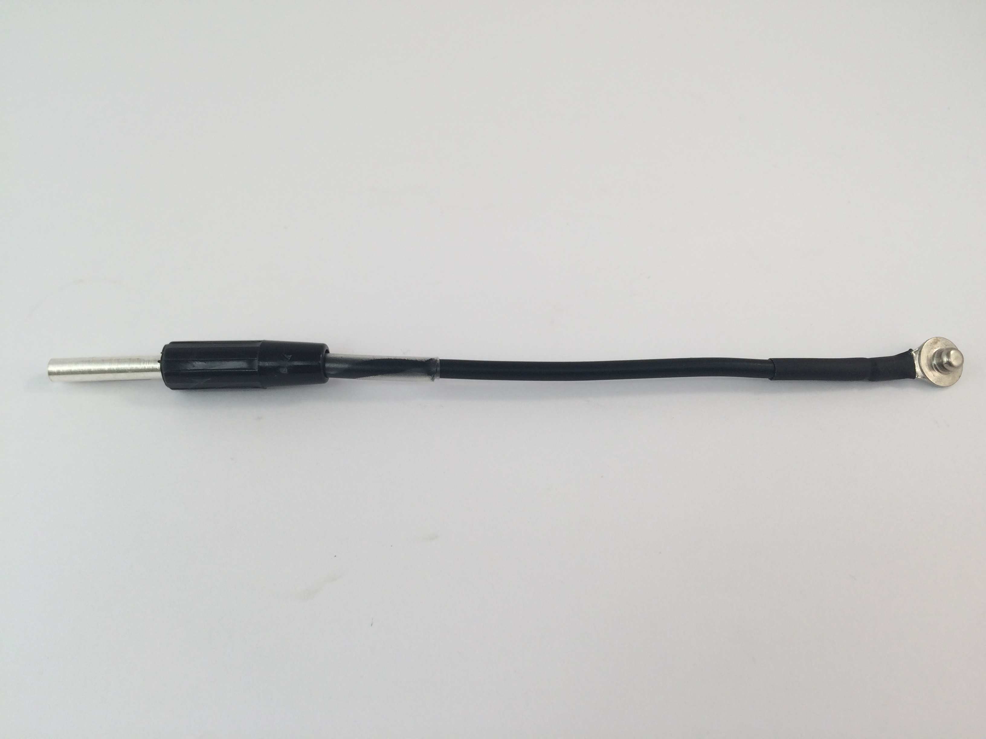 4mm Banana Plug to Popper Male Adaptor – BLACK