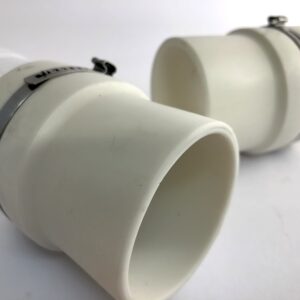 VS0475 2x60 Clear Breathing System Tubing, with cuff and former